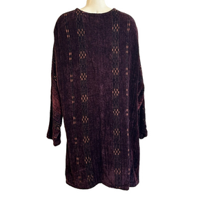 CYNTHIA KRAUSE weavers art to wear Beautiful Southwestern  Duster ONE SIZE